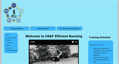Desktop Screenshot of efficientrunning.net