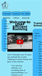 Mobile Screenshot of efficientrunning.net